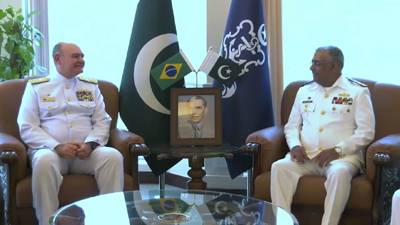 Brazilian Chief of Staff visits NHQ