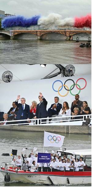 Paris Olympic 2024 begins with ambitious opening ceremony on River Seine