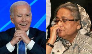 Sheikh Hasina blames US for ouster as PM