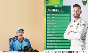 Shaheen Afridi dropped as Gillespie names Pak squad for crucial 2nd Test