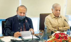 PM Shehbaz briefs Nawaz on ongoing talks with political leaders