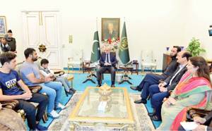 PM Shehbaz meets 5-year-old Guinness world record holder Sufiyan Mehsood