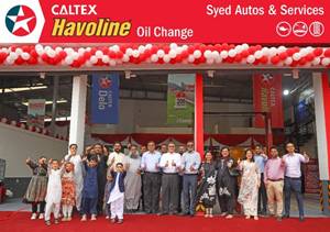 Chevron celebrates opening of 200th Caltex-branded oil change facility in Pakistan