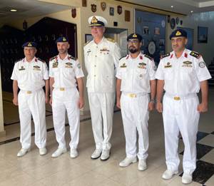 PNS Shamsheer, PNS Haibat visit UAE, conduct bilateral exercise Nasl Al Bahr