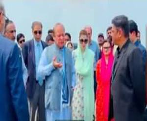 CM Maryam, Nawaz Sharif visit Ravi Sapphire Bay near Sheikhupura