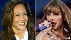 Taylor Swift endorses Kamala Harris for US president