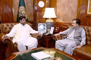 Balochistan Governor calls on Governor Kamran Tessori