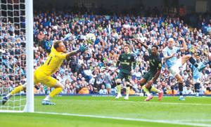 Haaland strikes twice as Man City come from behind to beat Brentford