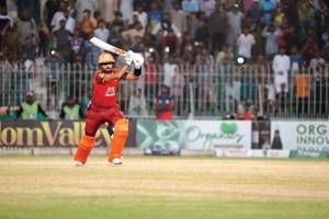 Ton-up Babar and bowlers propel Stallions to dominant win over Dolphins