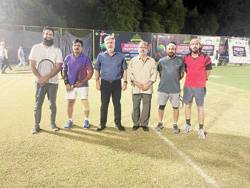 Prof Sohail, Zohaib reach doubles final in Bahawalpur Tennis C’ship