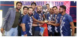 PN RKJK Squash Complex team wins gold at Reliance Inter-Club Squash Team C’ship