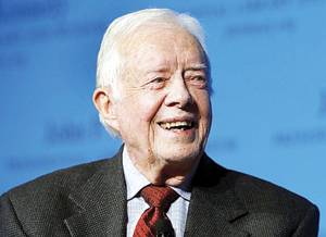 Jimmy Carter, former US president, turns 100