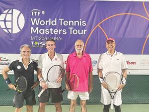 Malik/Hibell reach ITF Masters -MT200 Dubai doubles finals