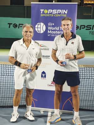 Malik earns second crown with 60+ doubles title at ITF Dubai Masters MT200