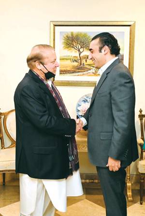 Nawaz, Bilawal discuss judicial reforms in key meeting