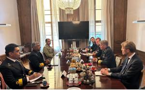 CNS visits Netherlands, meets top military leadership