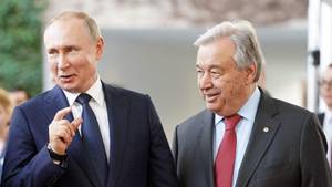 Putin to meet UN chief in Russia on Thursday: Kremlin