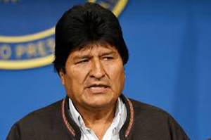 Ex-president of Bolivia says 14 shots fired at his car