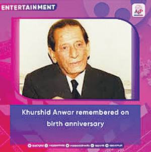 Tributes paid to music composer Khawaja Khurshid Anwar