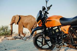 Electric motorcycle completes solar-powered 6,000-kilometer journey through Africa