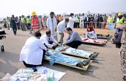 PAA conducts emergency exercise at Multan airport