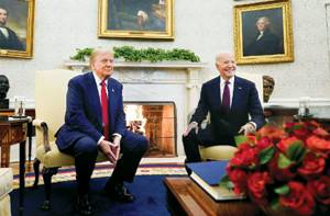 Trump, Biden meet at White House, promise smooth power transfer