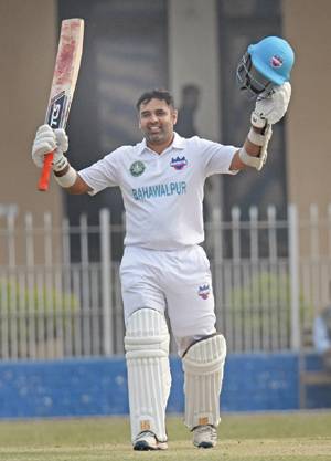 Abid Ali’s century puts Bahawalpur in command, knocks on national selectors’ door