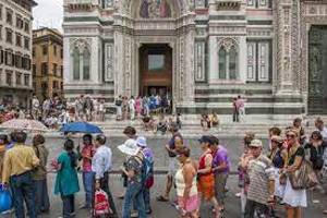 Italian city Florence bans tour guide loudspeakers to tackle overtourism