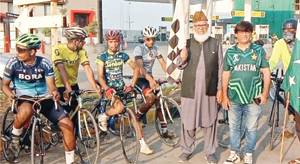 Bilal Baloch wins DHA Karachi Arshad Nadeem Zindabad Gold Cup Cycling Race