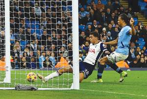 City’s long unbeaten run at home ends with shock 4-0 loss to Spurs