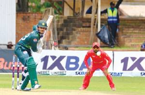 Centurian Saim secures series-leveling victory for Pakistan