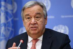 UN chief deplores violence in ongoing opposition protests in Pakistan