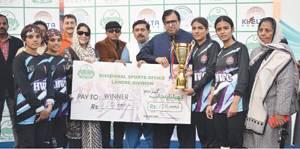 Lahore Women Hockey Club lifts Khelta Punjab Games hockey title