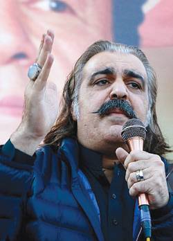 PTI’s sit-in will continue: Gandapur