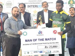 Pakistan and South Africa extend winning streaks in Blind T20 World Cup