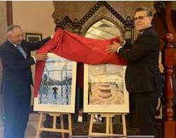 Envoy unveils collection of Pak photographs at Peace Garden Museum