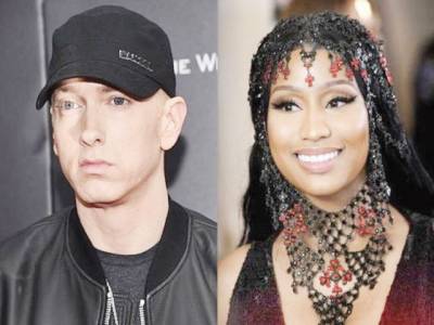 May 2018. Eminem is playing coy about his relationship with Nicki Minaj.
