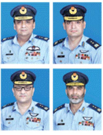 4 PAF officers promoted to the rank of Air Vice Marshal