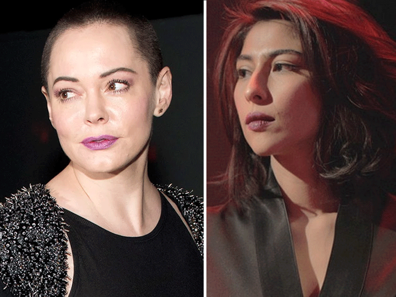 Rose McGowan stands in solidarity with Meesha Shafi